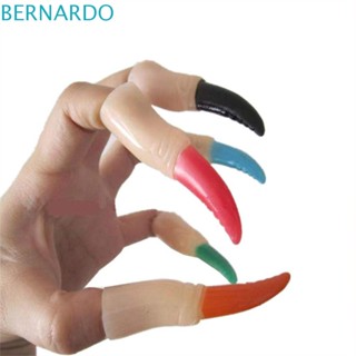 Bernardo 5 ชิ้น / เซต ฮาโลวีน ปลอกนิ้ว น่ากลัว สีดํา / สีแดง ซอมบี้ แม่มด นิ้วปลอม ผีนิ้วปลอม นิ้วปลอม คอสเพลย์ ปาร์ตี้ ซัพพลาย