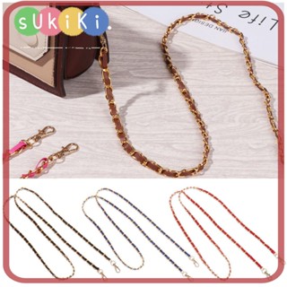 Sukiki กระเป๋าถือแฟชั่น หนัง PU ปรับสายได้ สายสะพายกระเป๋าเป้สะพายหลัง
