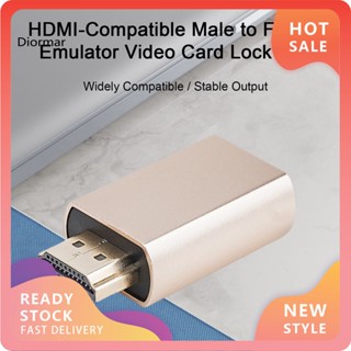 Dio อะแดปเตอร์แปลง HDMI ตัวผู้ เป็นตัวเมีย ขนาดเล็ก แบบพกพา สําหรับแล็ปท็อป