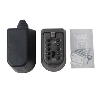 【yunhai】Key Box Wall-mounted 4 Combination Password Key Safe Box Key Lock Holder