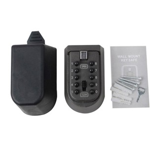 【yunhai】Key Box Wall-mounted 4 Combination Password Key Safe Box Key Lock Holder