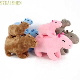 Daishen1 Capybara ของเล่นตุ๊กตาหนูน่ารัก 20/30 ซม. ของเล่นสําหรับเด็ก ตกแต่งบ้าน เด็ก นอนหลับ ของเล่นนุ่ม ไฮโดรเชียร์ยัดไส้ ของเล่น