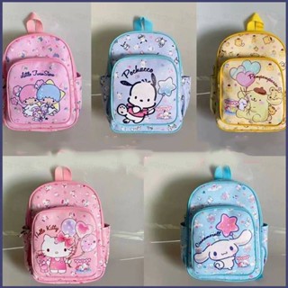 ใหม่ Sanrio Hello Kitty Pochacco กระเป๋าเป้สะพายหลัง กระเป๋านักเรียน อเนกประสงค์ ความจุขนาดใหญ่ สําหรับผู้หญิง ผู้ชาย