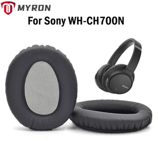 Myron แผ่นโฟมฟองน้ําครอบหูฟัง สําหรับ WH CH700N WH-CH700N 2 ชิ้น