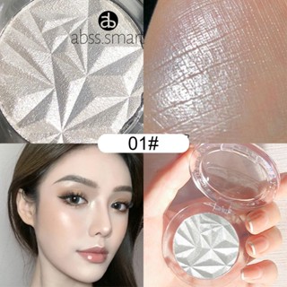 Miss Beauty Moonshine แชมเปญไวโอเล็ตชิมเมอร์ Techo Matte Highlighter Powder ประกอบด้วย Pearl TECH3