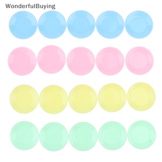 Wbth จานอาหารจําลอง ขนาดเล็ก อุปกรณ์เสริม สําหรับบ้านตุ๊กตา 5 ชิ้น