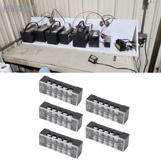 MMADAR 5 ชุด Power Distribution Block M3 สกรู เทอร์มินัล Bus Bar 600V 15A สำหรับรถยนต์เรือ