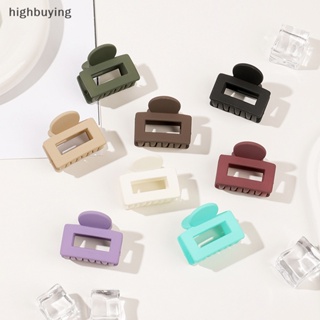 [highbuying] กิ๊บติดผมหางม้า ขนาดเล็ก เนื้อแมตต์ เครื่องประดับ สําหรับผู้หญิง พร้อมส่ง