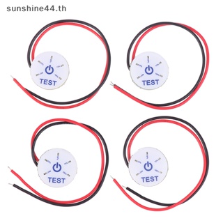 Foursun ตัวบ่งชี้ระดับพลังงาน หน้าจอ 2S 3S 4S 5S Li-ion 12V ขนาดเล็ก พร้อมตัวเชื่อมต่อย้อนกลับ TH