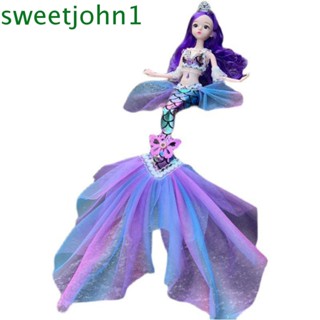 Sweetjohn BJD ตาตุ๊กตาน่ารัก 3D 13 ข้อต่อ ขยับได้ ถอดออกได้ สําหรับบ้านตุ๊กตา