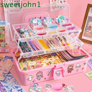 Sweetjohn ชุดพวงกุญแจ สติกเกอร์ Guka น่ารัก แมนนวล Diy สําหรับเด็ก