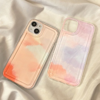 เคสนิ่มทีพียู For iPhone 11 14 13 12 15 Pro Max 7 8 6 6s Plus X XR XS Max SE เคสนิ่มใสถุงลมนิรภัยกันกระแทกการ์ตูนน่ารัก