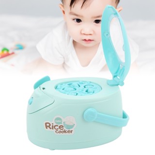  GARDEN LIVE เด็กหม้อหุงข้าวของเล่นจำลองหม้อหุงข้าวครัวทำอาหาร Playset ของเล่นสำหรับการเรียนรู้ก่อนวัยเรียนก่อนวัยเรียน