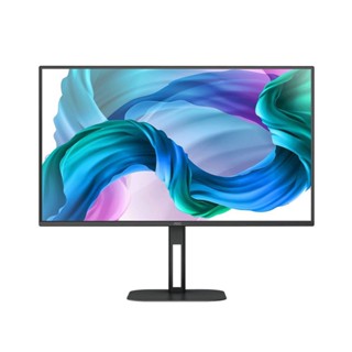 AOC 27V5/BK/67 27" Monitor IPS /Flat /1920x1080 @75Hz/ 4ms/ HDMI/ DP ( จอคอม )