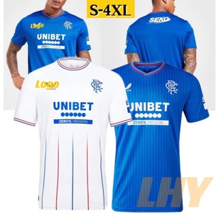 เสื้อกีฬาแขนสั้น ลายทีมเหย้า Rangers 23-24 ชุดเหย้า