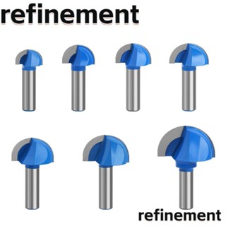 Refinement ดอกสว่านเราเตอร์ ขอบคู่ ก้าน 1/2 มม. ทนทาน สําหรับงานไม้