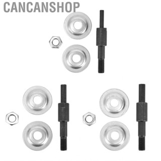 Cancanshop Drill Arbor Adapter  Threaded Design Stable Working Arbors Shaft with Washer for Connecting