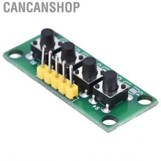 Cancanshop 4 Pin  Module Keys Independent Buttons Keypad Control Switch PCB