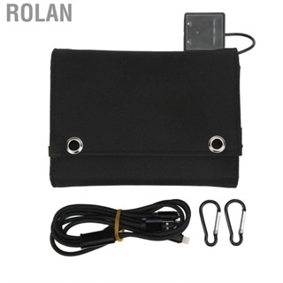 Rolan Foldable Solar Charge Panel 25W 5V Phone  With 2 USB