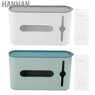 Hanhan Trash Bag Holder  Grocery Dispenser Visible Window for Bedroom