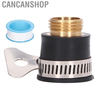 Cancanshop 1/2in Faucet Tap Connector Universal Garden Kitchen Water Hose  Quick Joint