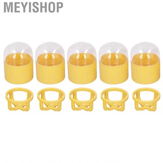 Meyishop Makeup Sponge Holder Detachable Safe Yellow for Washroom