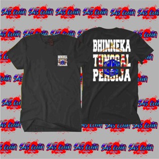 Persija เสื้อยืดลําลอง แขนสั้น พิมพ์ลาย BHINEKA สําหรับผู้ชาย