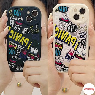 เคสโทรศัพท์มือถือ แบบนิ่ม ลายกราฟฟิติสัตว์น่ารัก สําหรับ Infinix Hot 11S 10S 10T 11 10 9 Play NFC Note 8 Smart 6 5