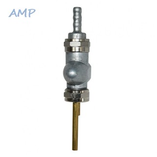 ⚡NEW 8⚡Fuel Petcock Switch Direct Replacement Good Heat Sink Silver Valve Tap