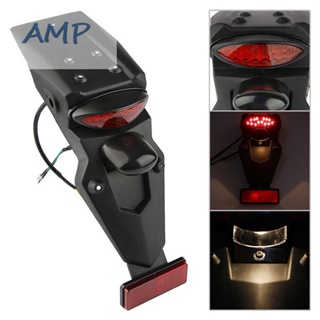 ⚡NEW 8⚡Latest Universal Lamp ABS Plastic Black 1 pcs Motorcycle For Honda Yamaha Light