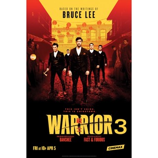 แผ่น DVD หนังใหม่ Warrior Season 3 (2023) วอร์ริเออร์ ปี 3 (10 ตอน) (เสียง อังกฤษ | ซับ ไทย/อังกฤษ) หนัง ดีวีดี