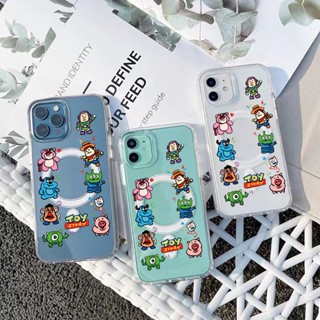 เคสขอบนิ่ม เคสชาร์จไร้สาย สำหรับไอโฟน เคสโทรศัพท์ ไอโฟน ทุกรุ่น 11 12 13 14 15 Pro,Promax 6 7 8 6s se2,3 X Xr Xs max Mag