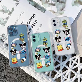 เคสขอบนิ่ม เคสชาร์จไร้สาย สำหรับไอโฟน เคสโทรศัพท์ ไอโฟน ทุกรุ่น 11 12 13 14 15 Pro,Promax 6 7 8 6s se2,3 X Xr Xs max Mag