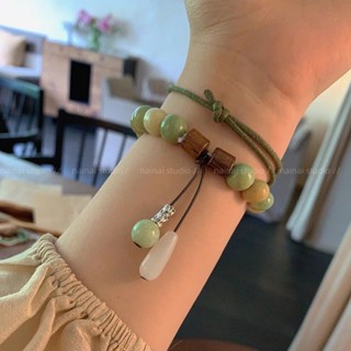 พร้อมส่ง สร้อยข้อมือ ประดับลูกปัด สําหรับผู้หญิง