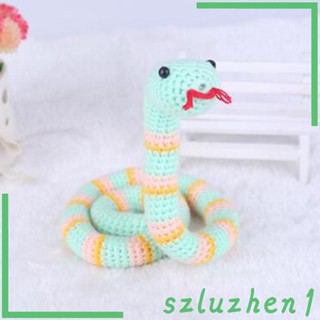 [Szluzhen1] ตุ๊กตางูโครเชต์ แฮนด์เมด สําหรับผู้เริ่มต้น