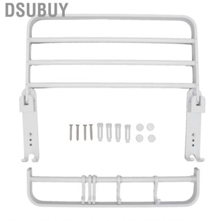 Dsubuy Double Towel Rail Holder Wall Mounted Bathroom Hanger Rack Shelf