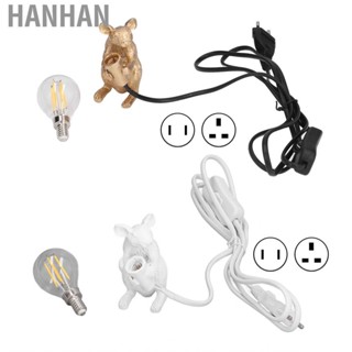 Hanhan Modern Resin Mouse Lamp E12 Desktop Decoration  For