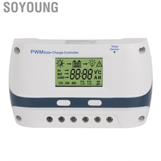 Soyoung Solar Charge Controller IP32  Panel Regulator Multi Protections for RVs Yachts Ships