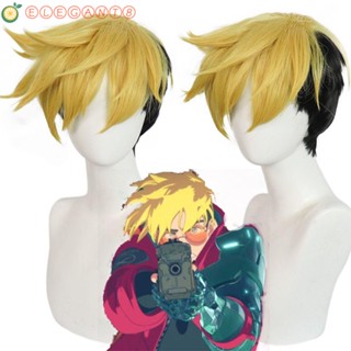 Aelegant วิกผมคอสเพลย์อนิเมะ Vash The Stampede ขอบสี สําหรับปาร์ตี้ฮาโลวีน