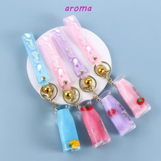 Aroma พวงกุญแจอะคริลิค จี้ขวดโยเกิร์ต เครื่องประดับ สําหรับห้อยกระเป๋า