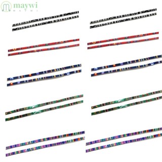 Maywi สายคล้องแว่นตา ปรับได้ สีแดง สีม่วง สีฟ้า สีดํา 10 ชิ้น