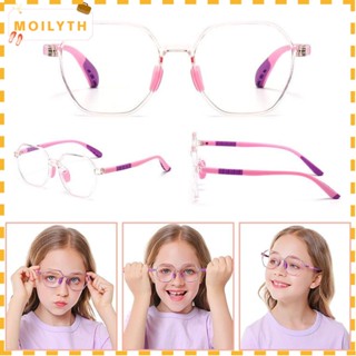 Moilyth แว่นตาคอมพิวเตอร์ TR90 ป้องกันแสงสีฟ้า ใส่สบาย แฟชั่น สําหรับเด็กผู้ชาย และเด็กผู้หญิง