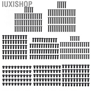 Iuxishop 50Pcs M3x4/5/6/8/10/12/16/20 Stainless Steel Screw Set DIN965 Countersunk Head Kit Galvanized Machine Fasteners