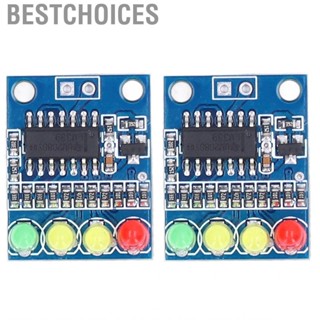 Bestchoices 2Pcs  Level Indicator Module 4 Phase 12V  Tester Board