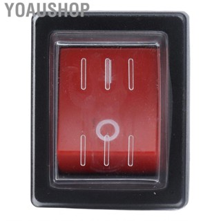 Yoaushop AC 125/250V 30A 4 Pin Toggle Switch Rocker ABS With  Cover Accessory For Equipment High Efficiency