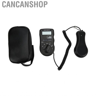 Cancanshop Digital Light Meter  High Sampling Rate DT-1300 Illuminance Convenient To Use for Testing Factory