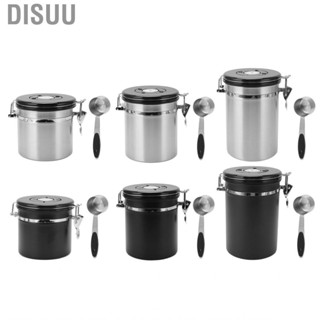 Disuu Coffee  Storage Stainless Steel Airtight Container With 30ml Sp