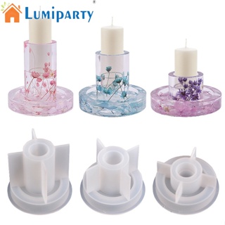 Lumiparty แม่พิมพ์ซิลิโคนเรซิ่น อีพ็อกซี่ 3 ขนาด สําหรับทําเทียน Diy