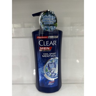 SuperSale63 เคลียร์ Clear 390 มล. หัวปั้ม ยาสระผม แชมพูสระผม แชมพูขจัดรังแค คลูเมนสปอร์ต