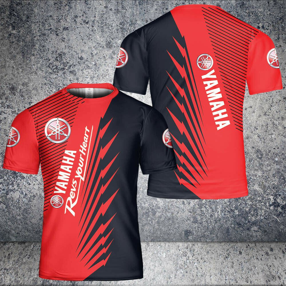 เสื้อยืด พิมพ์ลายรถจักรยานยนต์ 3D แฟชั่นฤดูร้อน สําหรับผู้ชาย และผู้หญิง ไซซ์ 6XL - รูปที่ 3